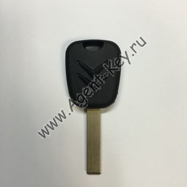 Citroen заготовка ключа с местом под чип