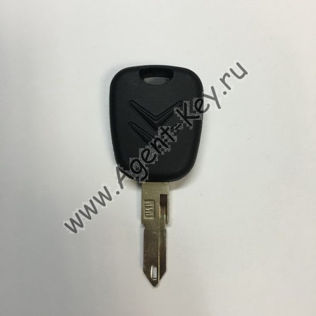 Citroen заготовка ключа с местом под чип