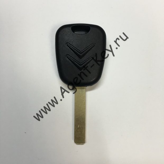Citroen заготовка ключа с местом под чип