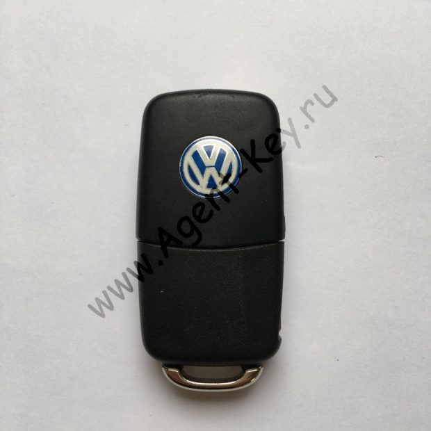 Volkswagen корпус выкидного ключа 2 кнопки