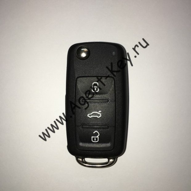 Volkswagen корпус выкидного ключа 3 кнопки