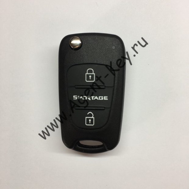 KIA Sportage, корпус выкидного ключа 2 кнопки