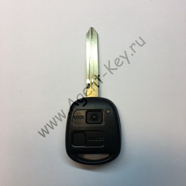 Toyota, ключ 2 кнопки