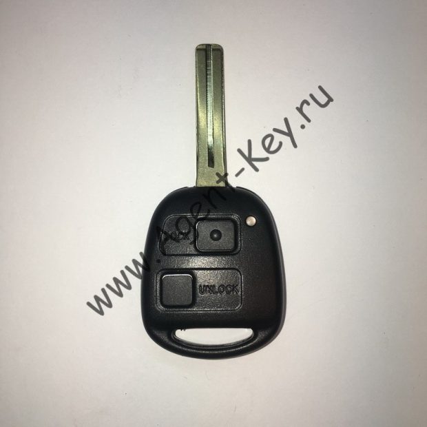 Toyota, ключ 2 кнопки