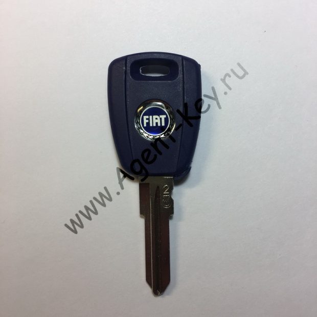 Fiat заготовка ключа с местом под чип