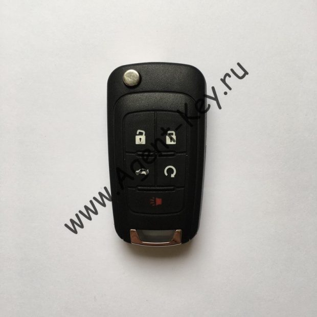 Выкидной Ключ Chevrolet 5 кнопок