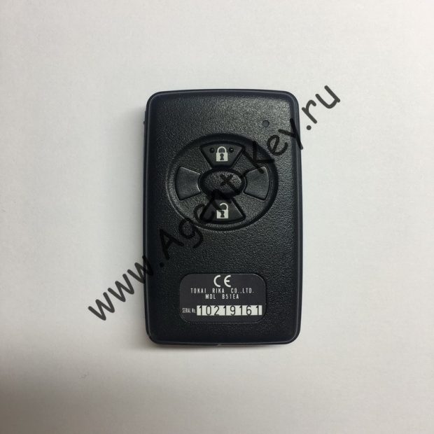 Smart Ключ Toyota RAV4 2005-2010,Yaris 2005-2010,Auris 2006-2009, Urban Cruiser 2009-2009, MDL B51EA