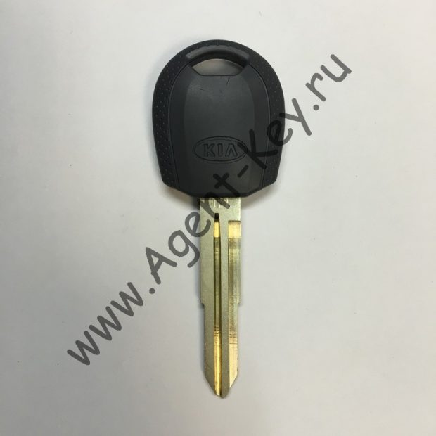 KIA, заготовка ключа с местом под чип