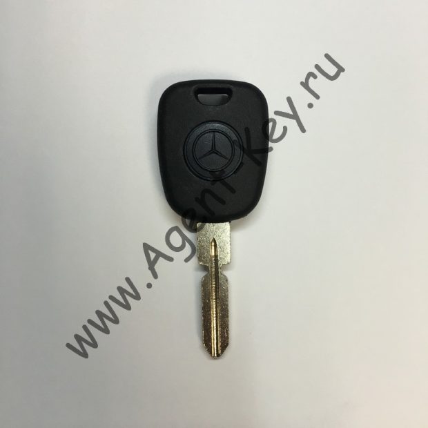 Mercedes, заготовка ключа с местом под чип