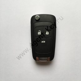 Корпус выкидного ключа Opel 3 кнопки