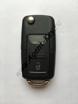 Volkswagen корпус выкидного ключа 2 кнопки