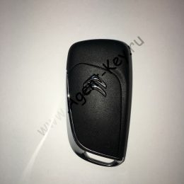 Citroen, выкидной ключ 3 кнопки