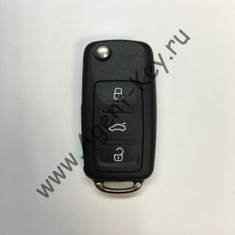 Выкидной ключ для Volkswagen Touareg 2003-2009, 433mhz