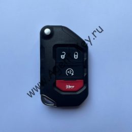 Выкидной ключ Jeep Wrangler 2018-, Gladiator 2019- Автозапуск